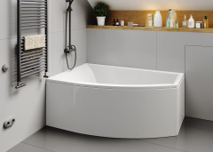 Ванна акриловая VAGNERPLAST VERONELA OFFSET 160x105х45 Left (VPBA160VEA3LX-04)